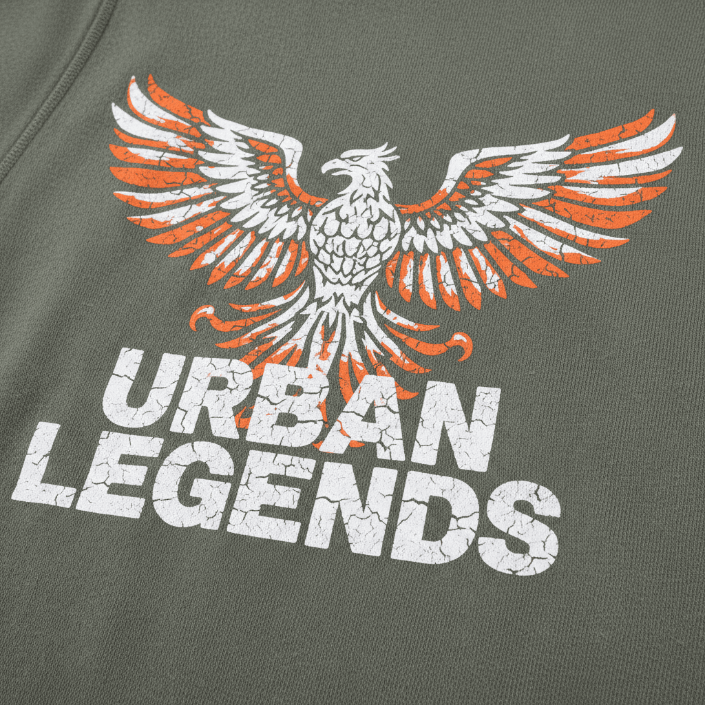 Close up of streetwear fabric texture
